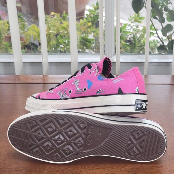 Converse Men's Chuck 70 Ox Archive Skate Canvas 170925C Hyper Pink - Picture 6 of 11